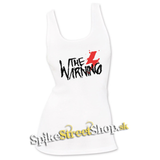 THE WARNING - Logo - Ladies Vest Top - biele