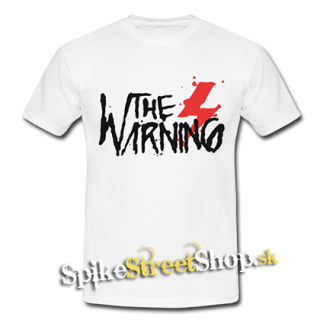 THE WARNING - Logo - biele pánske tričko