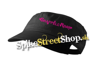 CHAPPELL ROAN - Pink Logo - čierna šiltovka army cap