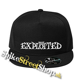 THE EXPLOITED - Logo - čierna šiltovka model "Snapback"