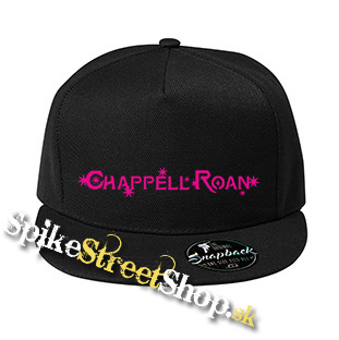 CHAPPELL ROAN - Pink Logo - čierna šiltovka model "Snapback"