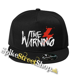 THE WARNING - Logo - čierna šiltovka model "Snapback"