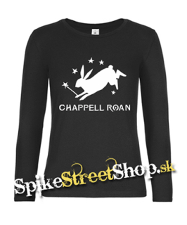 CHAPPELL ROAN - Rabbit Star Logo - čierne dámske tričko s dlhými rukávmi