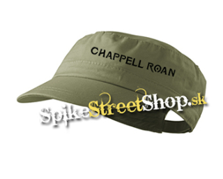 CHAPPELL ROAN - Rabbit Star Logo - olivová šiltovka army cap