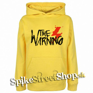 THE WARNING - Logo - žltá detská mikina