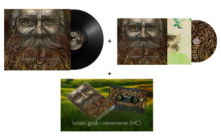 LUNATIC GODS - Vresovrenie - Black Vinyl In Gatefold Sleeve (LP+CD+MC)