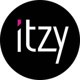 ITZY - Logo - okrúhla podložka pod pohár