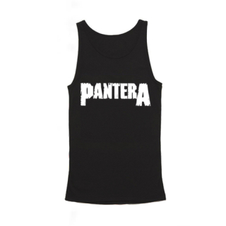 PANTERA - Logo - Mens Vest Tank Top - čierne