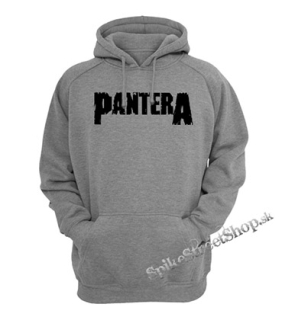 PANTERA - Logo - sivá detská mikina