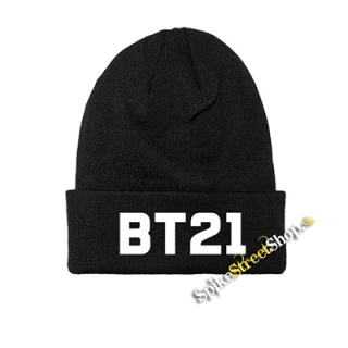 BT21 - Logo - zimná čiapka