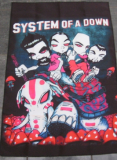 SYSTEM OF A DOWN - Elephant - vlajka