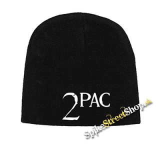 Čierna zimná čiapka 2 PAC - Logo