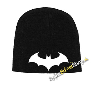 Čierna zimná čiapka BATMAN - Modern Logo