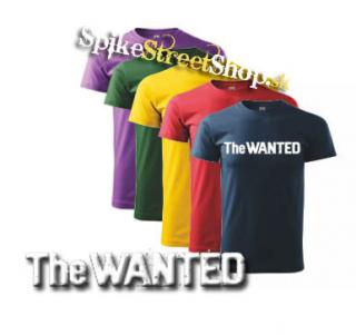 THE WANTED - Logo - farebné pánske tričko