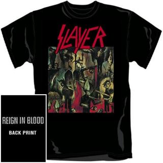 SLAYER - Reign In Blood - čierne pánske tričko