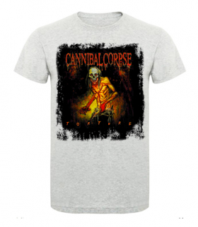 CANNIBAL CORPSE - Torture - šedé pánske tričko