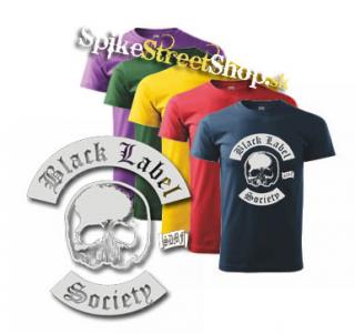 BLACK LABEL SOCIETY - Skull - farebné pánske tričko