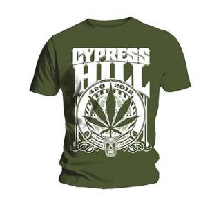 CYPRESS HILL - 420 2012 - zelené pánske tričko (-40%=Výpredaj)