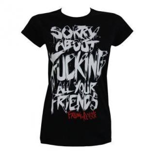 FALLING IN REVERSE - Sorry About Your Friends Skinny Fit - čierne dámske tričko