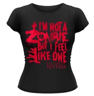 FALLING IN REVERSE - Zombie Ladies Skinny Fit - čierne dámske tričko