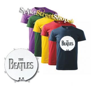 BEATLES - Drum Logo - farebné pánske tričko