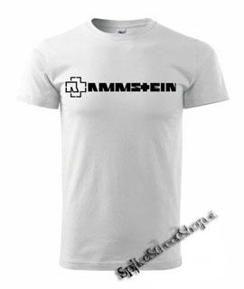 RAMMSTEIN - Logo - biele pánske tričko