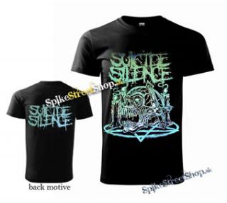 SUICIDE SILENCE - Turquoise Skull - pánske tričko