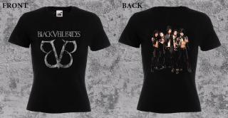 BLACK VEIL BRIDES - Vintage Big Logo - dámske tričko