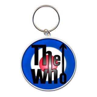 THE WHO - Target Logo - kovový prívesok na kľúče