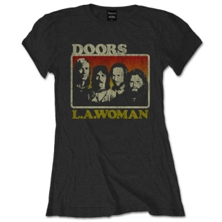 DOORS - LA Woman - čierne dámske tričko