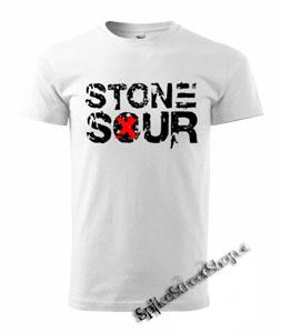 STONE SOUR - Logo - biele pánske tričko