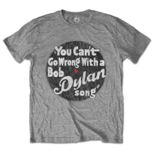 BOB DYLAN - You Can´t Go Wrong - sivé pánske tričko