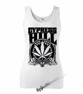 CYPRESS HILL - 420 2013 - Ladies Vest Top - biele