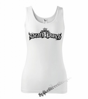 FIVE FINGER DEATH PUNCH - Logo - Ladies Vest Top - biele