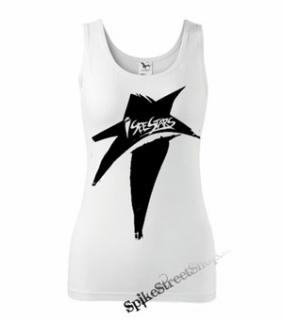 I SEE STARS - Black Star - Ladies Vest Top - biele