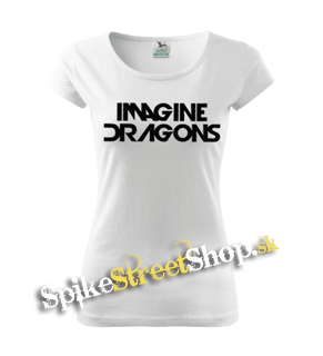 IMAGINE DRAGONS - Logo - biele dámske tričko