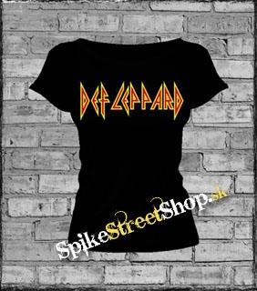 DEF LEPPARD - Colour Logo - dámske tričko