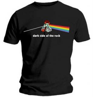 FRAGGLE ROCK - Dark Side Of The Rock - čierne pánske tričko