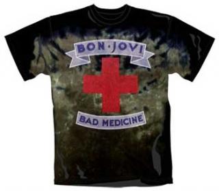 BON JOVI - Bad Medicine - čierne pánske tričko