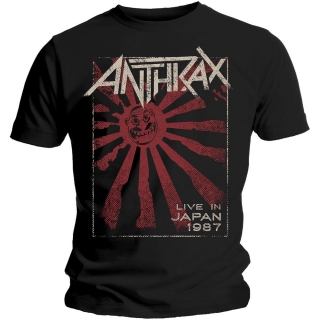 ANTHRAX - Live In Japan - čierne pánske tričko