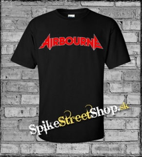 AIRBOURNE - Logo - čierne pánske tričko