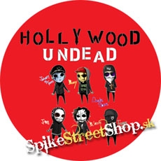 HOLLYWOOD UNDEAD - Woodoo - okrúhla podložka pod pohár