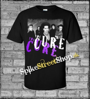 THE CURE - Band - čierne pánske tričko