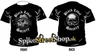 BLACK LABEL SOCIETY - Hat Skull - čierne pánske tričko