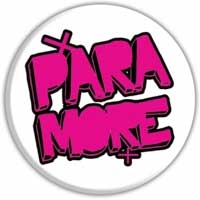 PARAMORE - Pink Logo - okrúhla podložka pod pohár