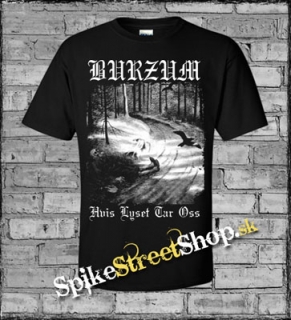 BURZUM - Hvis Lyset Tar Oss - čierne pánske tričko