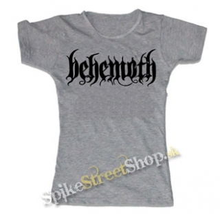 BEHEMOTH - Logo - šedé dámske tričko