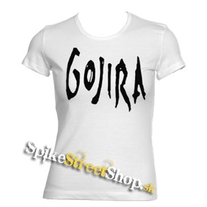 GOJIRA - Logo - biele dámske tričko