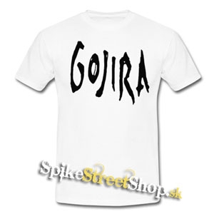 GOJIRA - Logo - biele pánske tričko