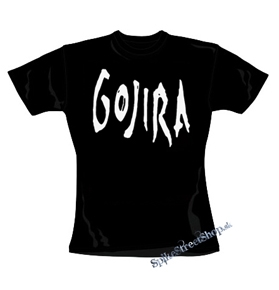 GOJIRA - Logo - čierne dámske tričko